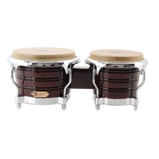 Latin Percussion LP201AX2DW Generation II Bongos Wine Red Chrome