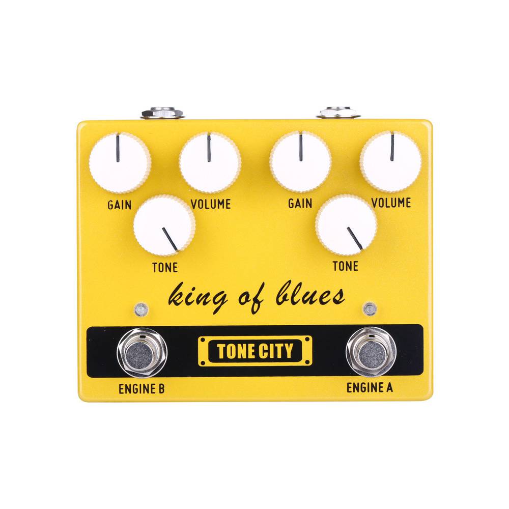 Tone City King Of Blues V2 dual overdrive effectpedaal