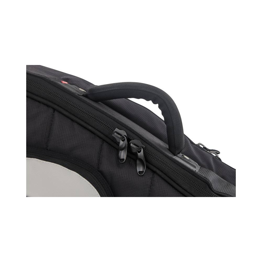 Classic Dual Semi-Hollow/Electric Guitar Case, Black