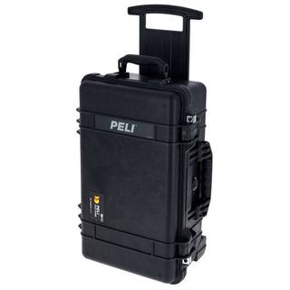 Peli 1510 BKF trolley zwart met schuim 501x279x193 mm