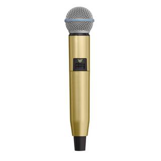 Shure GLX-D SM58/Beta58 gekleurde behuizing goud