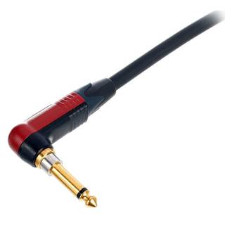 Cordial CRI3RP-SILENT ENCORE 6.3 TS jack silent haaks - 6.3 TS jack recht road kabel 3m