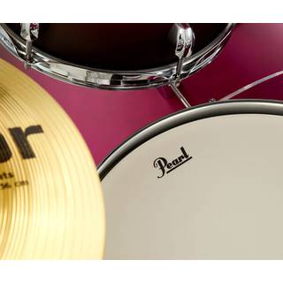 Pearl EXL725SBR/C217 Export Lacquer Raspberry Sunset 5d. drumstel fusion/rock