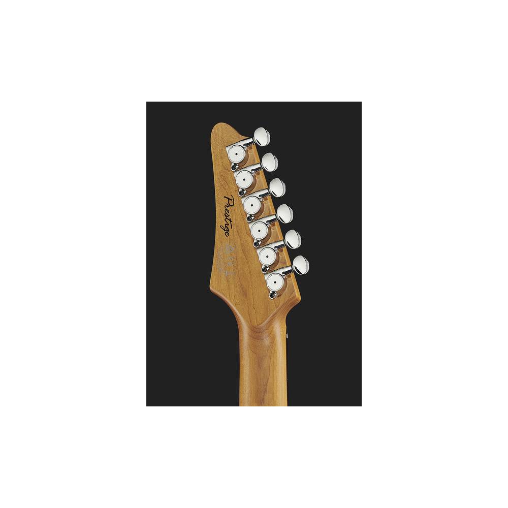 Ibanez AZ2204N Prestige Black elektrische gitaar met koffer