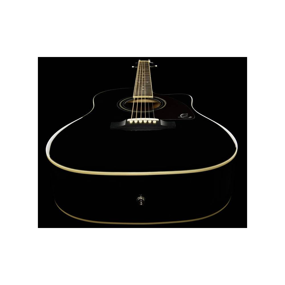 Epiphone J-45 EC Studio Ebony elektrisch-akoestische westerngitaar