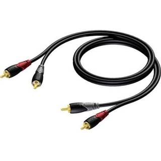 Procab CLA800 2x RCA male - 2x RCA male kabel 10m