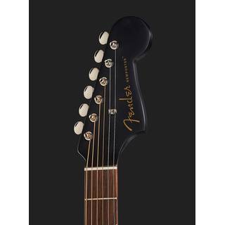 Fender Newporter Special Matte Black met gigbag