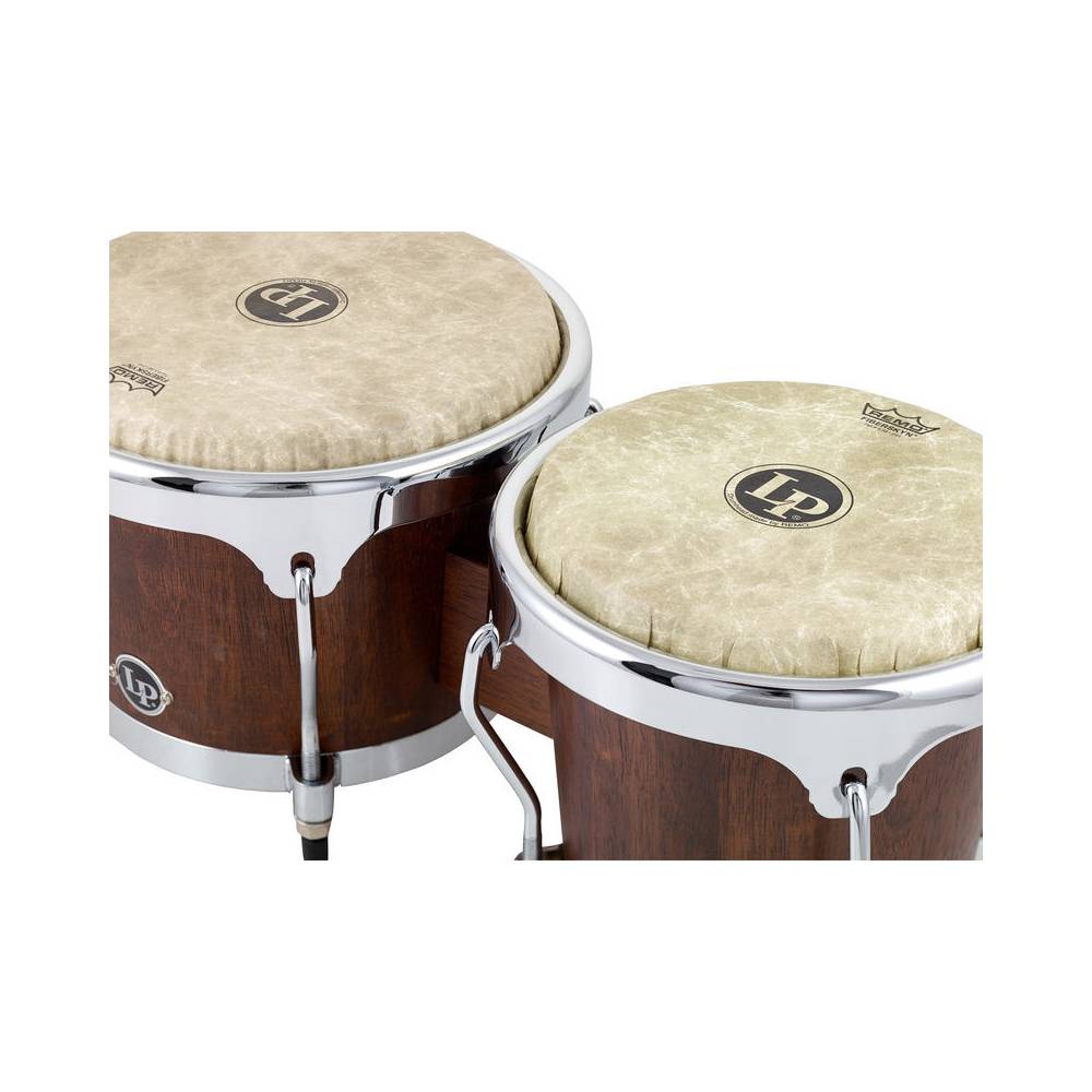 Latin Percussion LPH601SMC Highline Bongos Satin Mahogany
