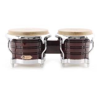 Latin Percussion LP201AX2DW Generation II Bongos Wine Red Chrome