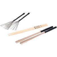Fazley 5A drumstokken + brushes + rods