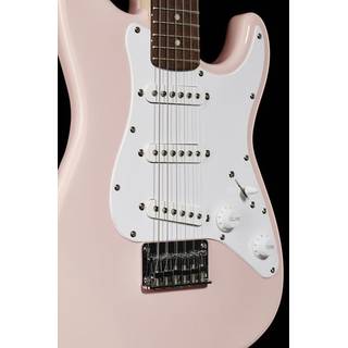 Squier Mini Stratocaster Shell Pink kindergitaar / reisgitaar