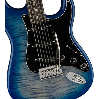Fender Limited Edition American Ultra Stratocaster EB Denim Burst elektrische gitaar met koffer
