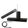 Shure BLX1288E/SM58-K14 (614-638 MHz) combinatie microfoon set