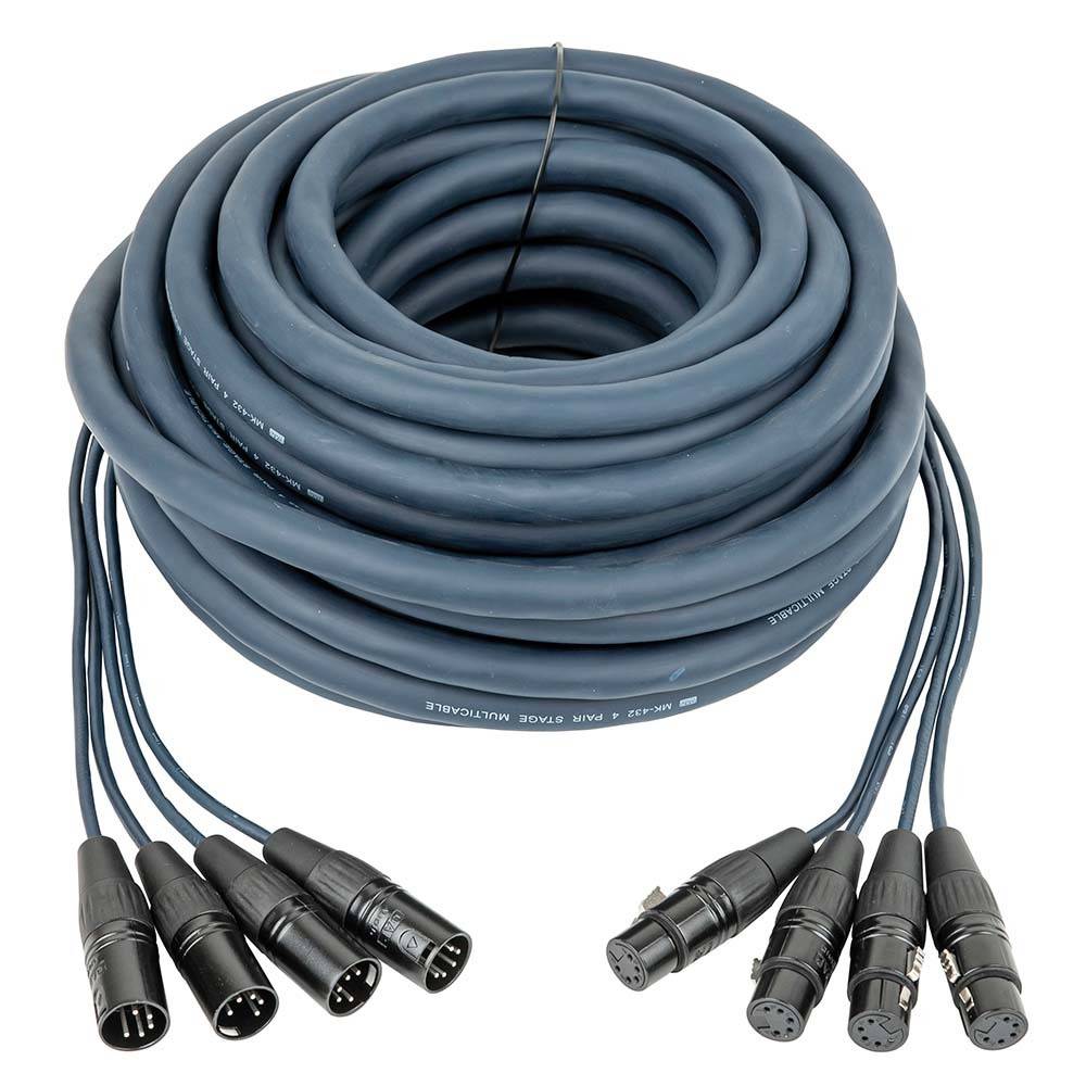 DAP DMX Multi 5-Pin 20m multikabel 4-voudig