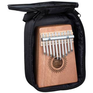 Sela SE 240 Kalimba Mahogany 10 Natural met beschermhoes