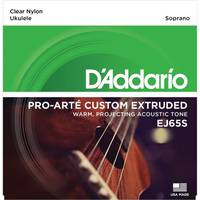 D'Addario EJ65S Pro-Arté Custom Extruded Ukulele Soprano