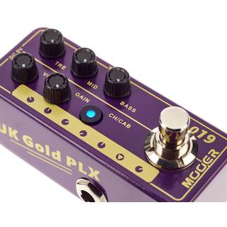 Mooer Micro Preamp 019 UK Gold PLX overdrive effectpedaal
