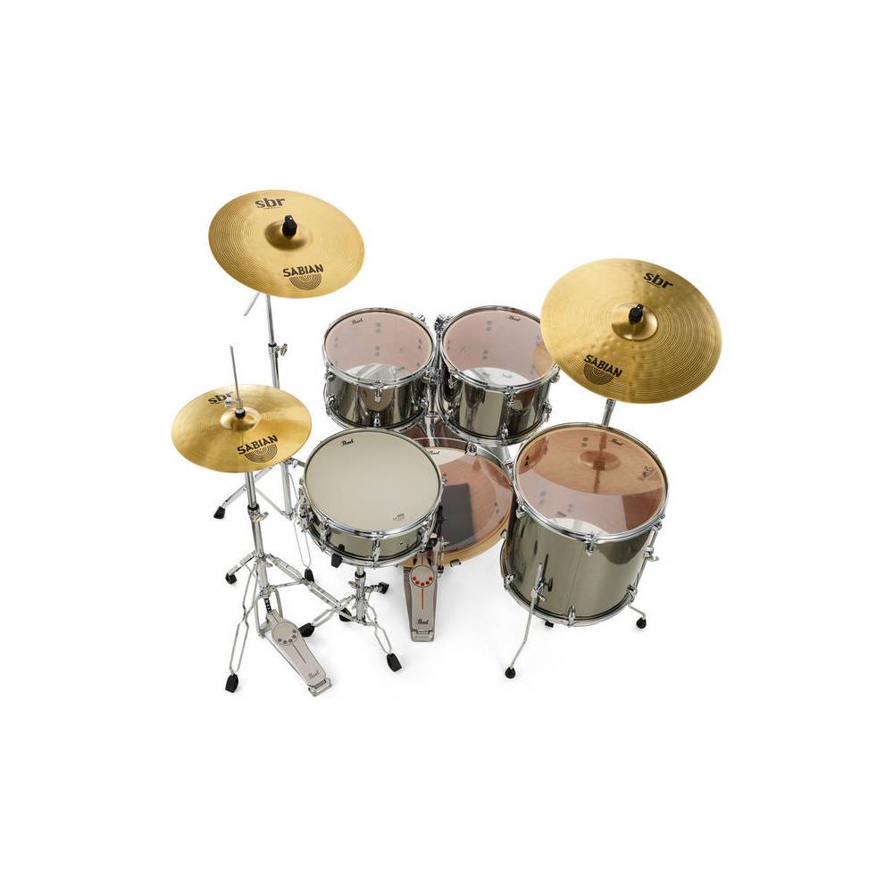 Pearl EXX725BR/C21 Export Smokey Chrome 5-delig drumstel