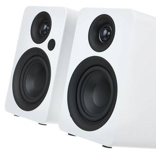 Monacor SOUND-4BT/WS desktop actieve speaker (set van 2 speakers)