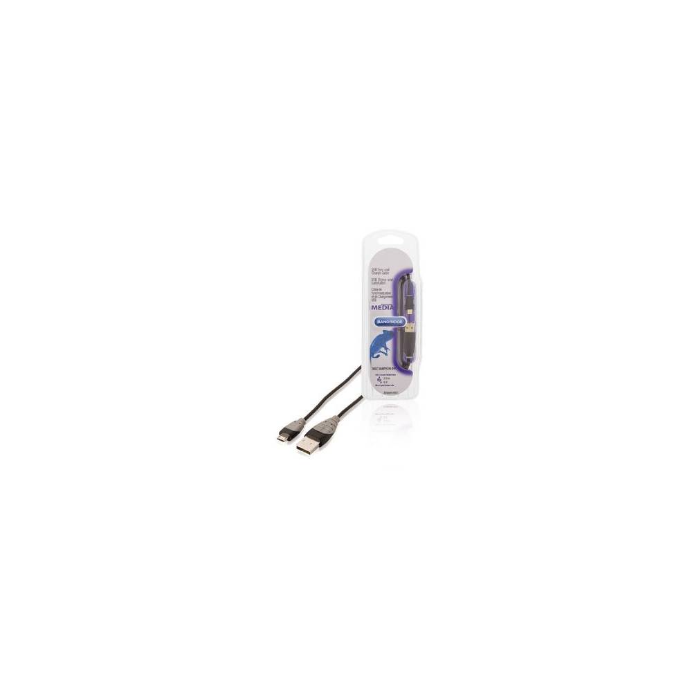 Bandridge Blue USB-kabel - 2 m