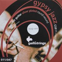 Galli Strings GSB11-LE Gypsy Jazz akoestische gitaarsnaren loop end