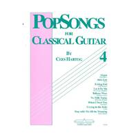 EMC Popsongs for Classical Guitar 4 - Cees Hartog gitaarboek