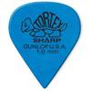 Dunlop 412P100 Tortex Sharp Pick 1.0 mm plectrumset (12 stuks)