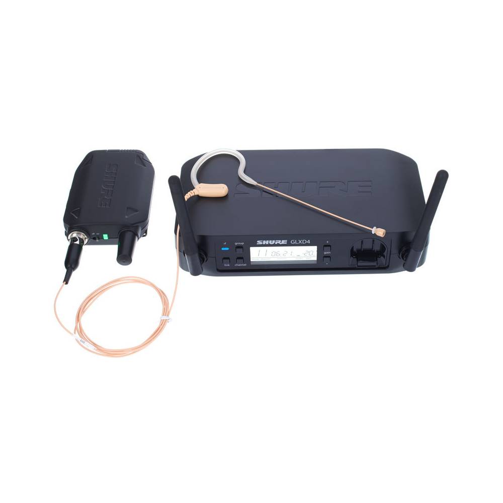 Shure GLX-D14-MX53 Digitaal draadloos headset microfoonsysteem
