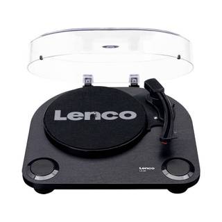 Lenco LS-40BK houten platenspeler met ingebouwde speakers