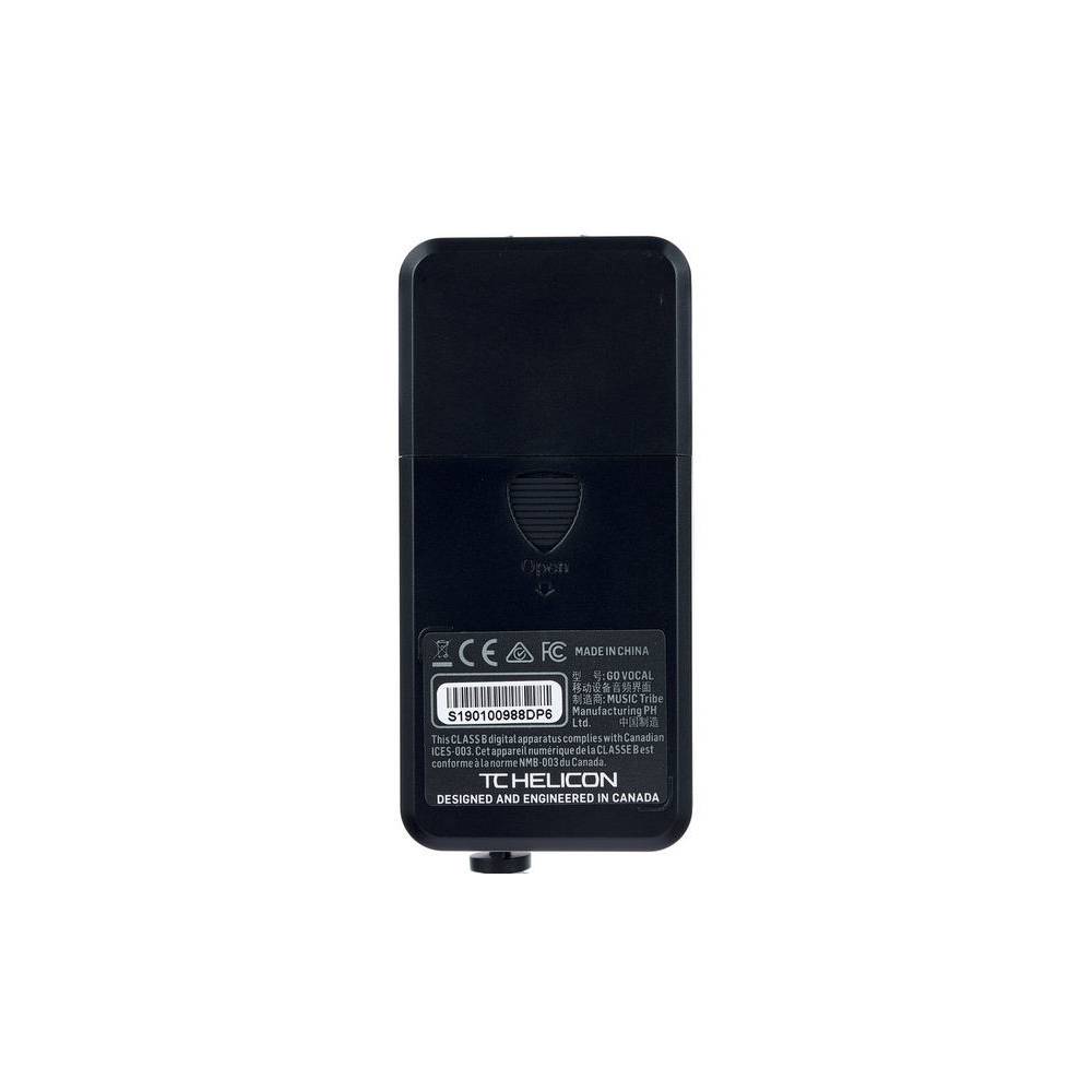 TC Helicon Go Vocal mobiele microfoon preamp