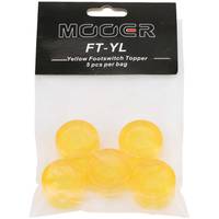 Mooer Candy Footswitch Topper Yellow (set van 5)