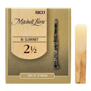 D'Addario Woodwinds Mitchell Lurie Premium Bb Clarinet Reeds 2.5 (10 stuks)