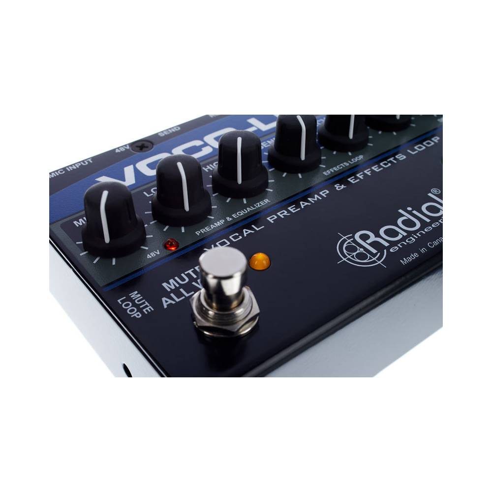 Radial Voco-Loco microfoonvoorversterker en effects-loop