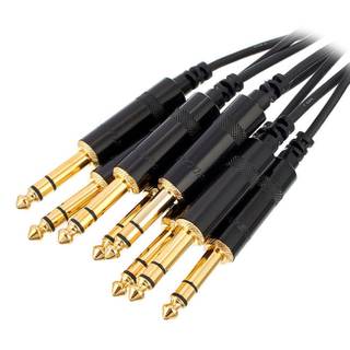 Cordial CML8-0MV5C Intro multikabel 8x XLR male - 8x 6.3mm TRS jack 5m