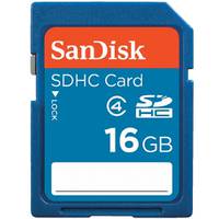 SanDisk SDHC 16 GB Class 4 geheugenkaart