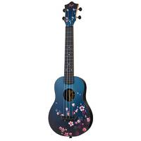 Flight Travel Series TUC Sakura concert ukelele met gigbag