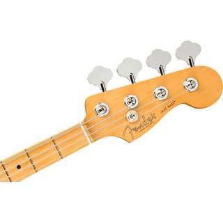 Fender American Professional II Jazz Bass Dark Night MN elektrische basgitaar met koffer