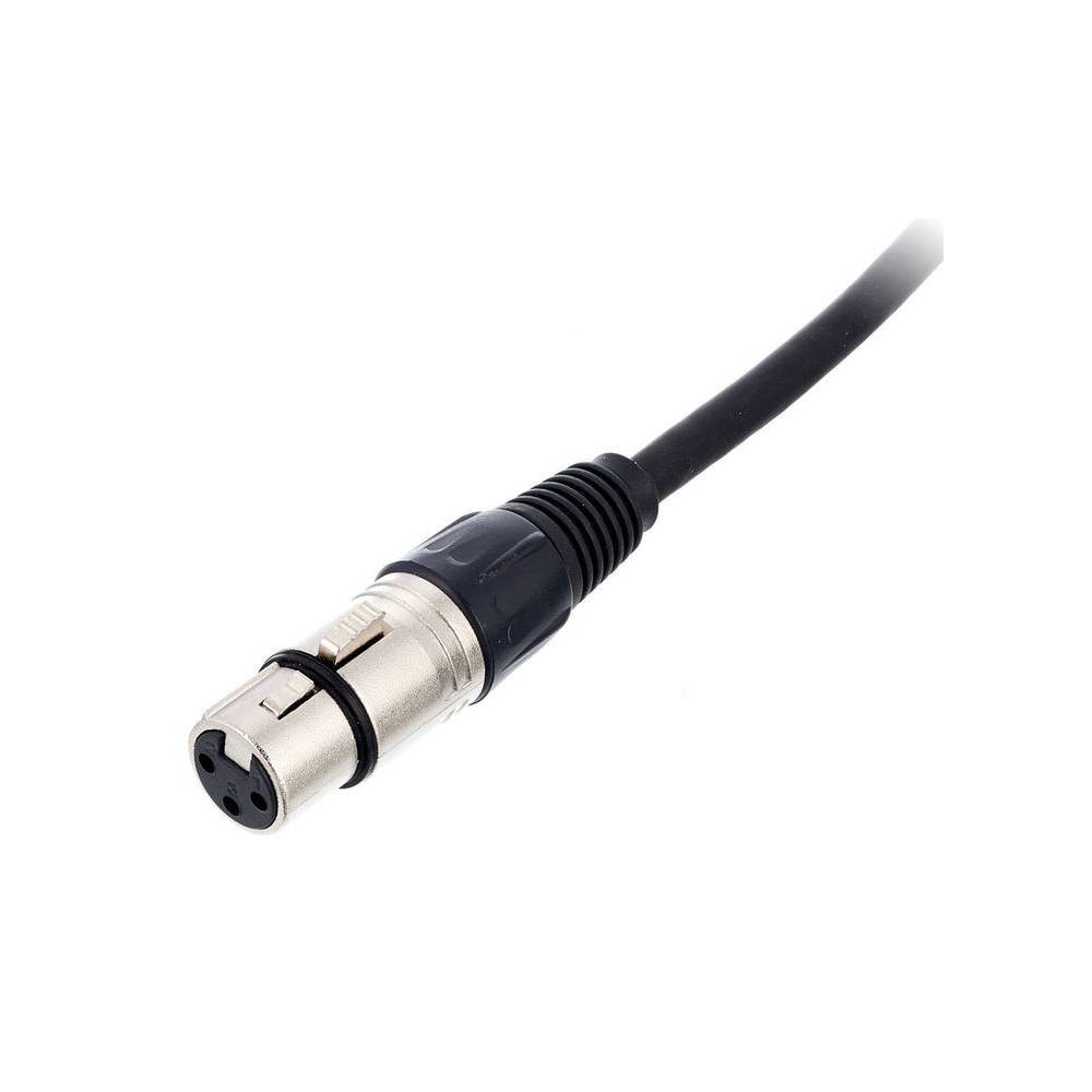 Cameo DMX adapter out DMX IP65 male naar XLR female 1m