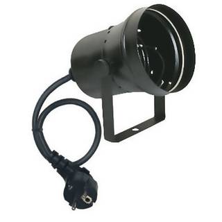 Showtec parcan 36 pinspot zwart