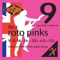 Rotosound R9-7 Roto Pinks set gitaarsnaren 009 - 052w