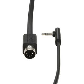 RockBoard RBO CAB F TMB 30 BK Flat TRS-MIDI kabel Type B - 30 cm