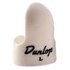 Dunlop White Plastic Fingerpick vingerplectrum medium