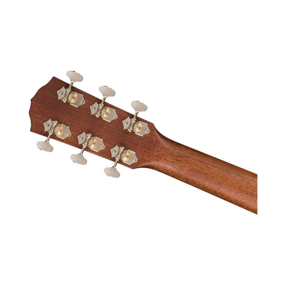 Fender PO-220E Orchestra Natural elektrisch-akoestische westerngitaar met koffer