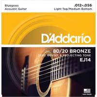 D'Addario EJ14 snarenset voor akoestische western gitaar