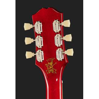 Epiphone Slash Les Paul Standard Vermillion Burst elektrische gitaar met koffer