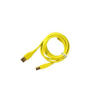 Chroma Cable Rechte USB-kabel 1,5m Tangerine Geel