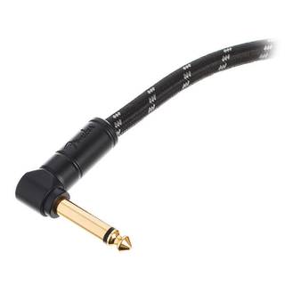 Fender Deluxe Cables instrumentkabel 90 cm zwart tweed