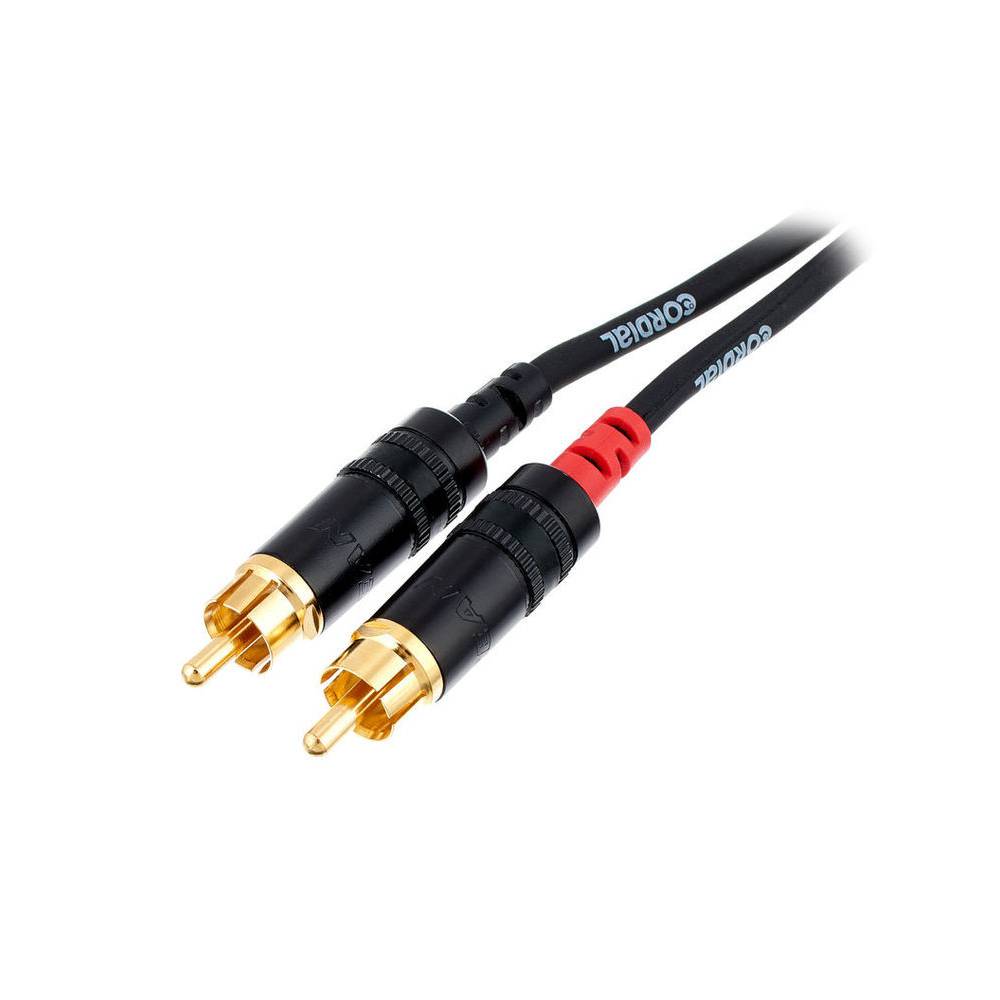Cordial CFU3FC Intro verloopkabel 2x XLR female - 2x RCA 3m