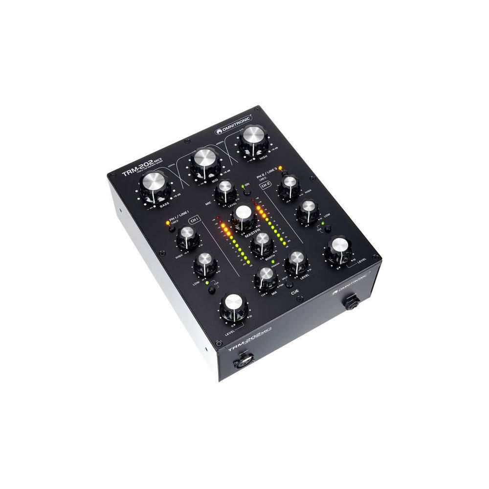 Omnitronic TRM-202MK3 2-kanaals DJ-mixer