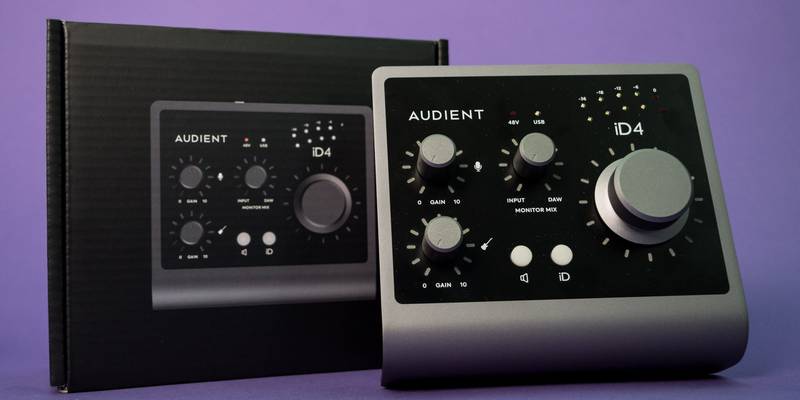 Audient iD4 mkⅡ Audient iD4 MKII Audio Interface| Dijkmanmuziek